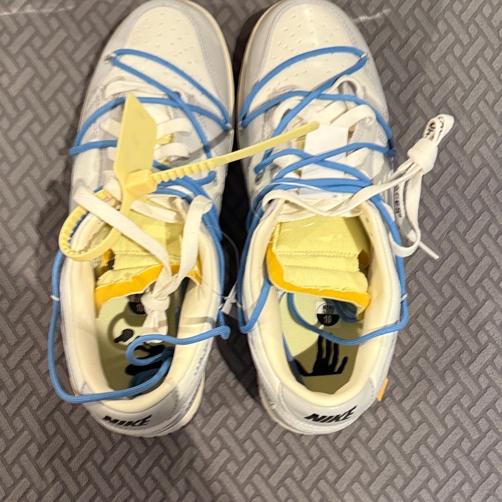 Brand New Nike/Off-White Sz 10 Dunk Low Lot 5 of 50 - Picture 5 of 7